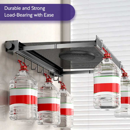 No-Drill Foldable Drying Rack