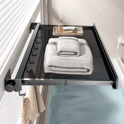 No-Drill Foldable Drying Rack