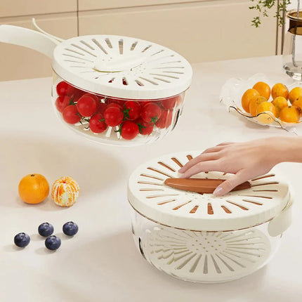Container-Drainer Fruit Basket