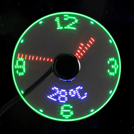 Mini Clock Fan